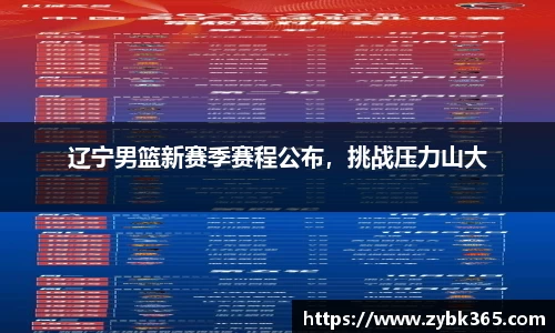 辽宁男篮新赛季赛程公布，挑战压力山大