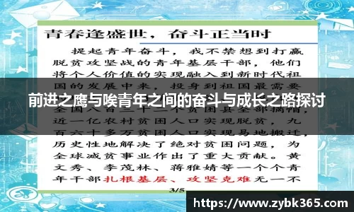 前进之鹰与唉青年之间的奋斗与成长之路探讨